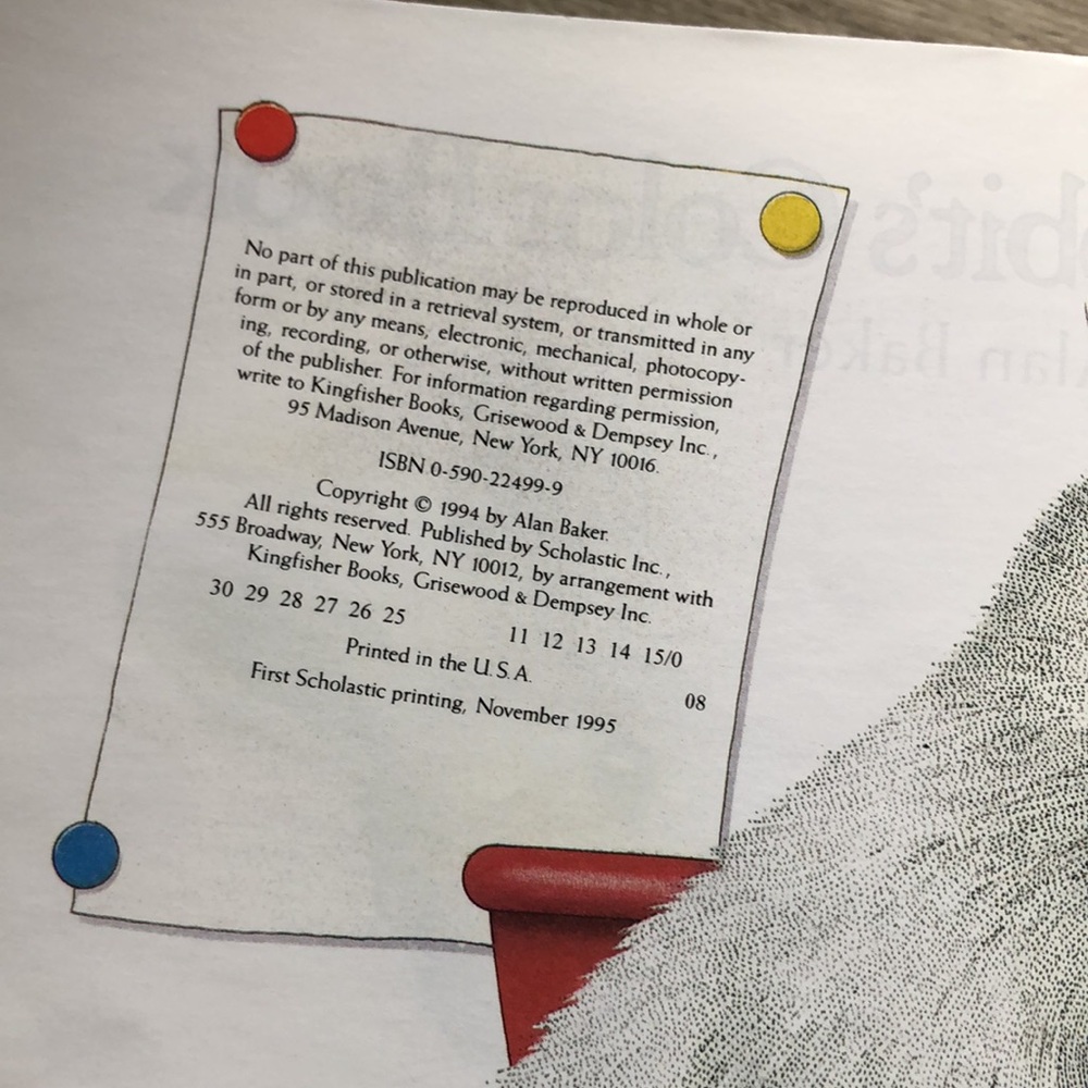 ❤️$3 White Rabbit's Color Book 1995 - Picture 5 of 16